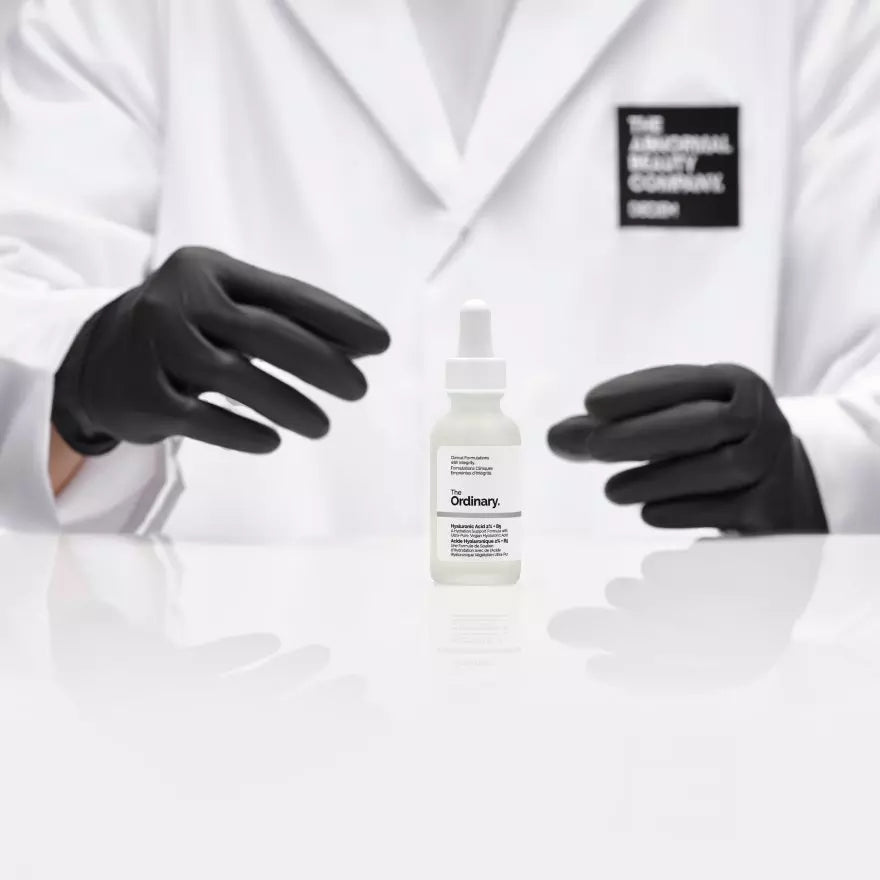 Lab coat and gloves